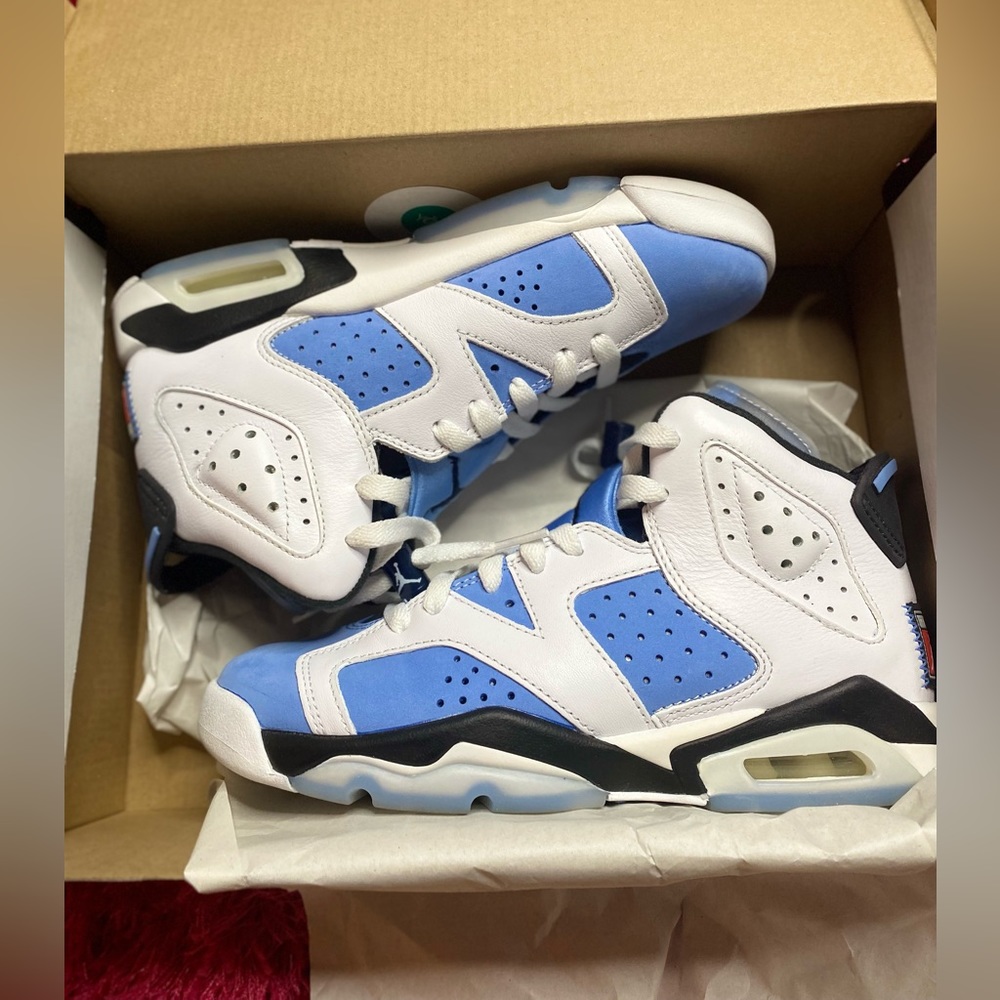 Jordan 6's Authentic, grade school kids 5